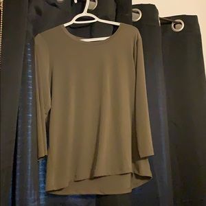 Brown shirt from Chicos